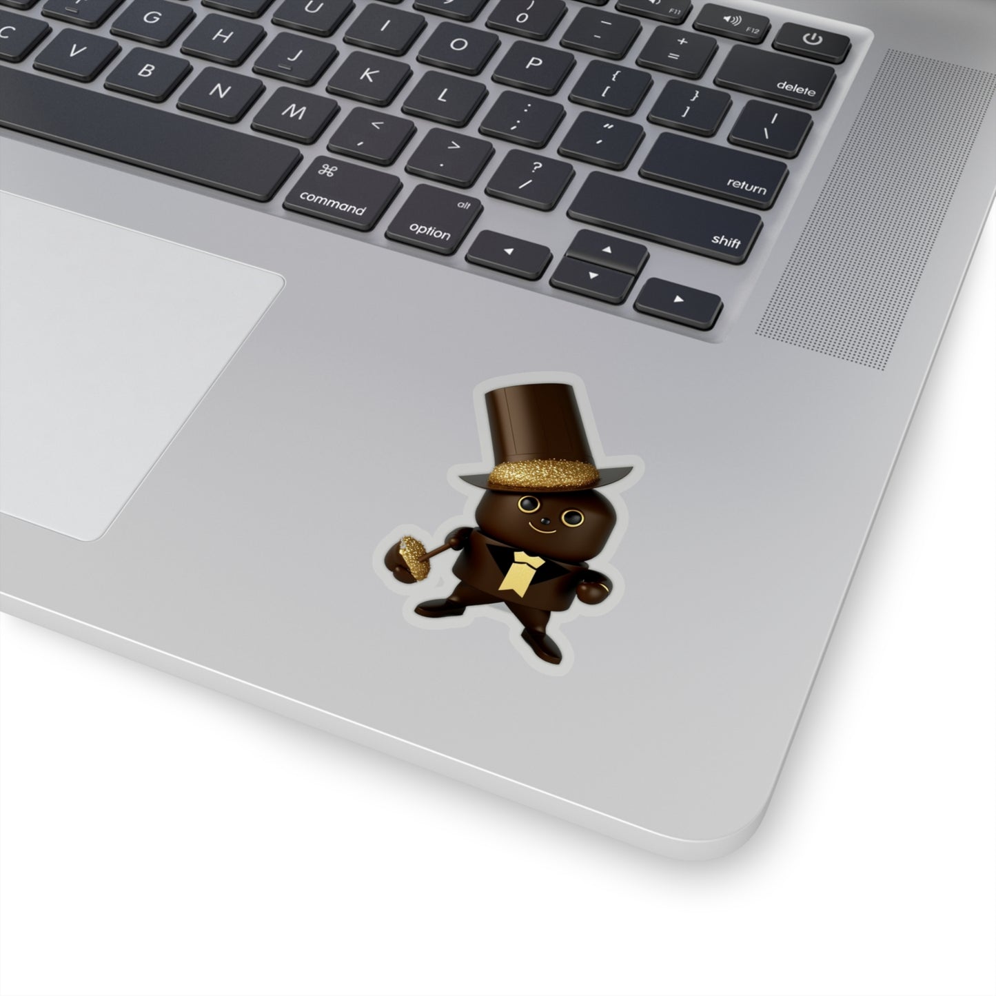 ChocoHero: The Sweetest Superhero Sticker!