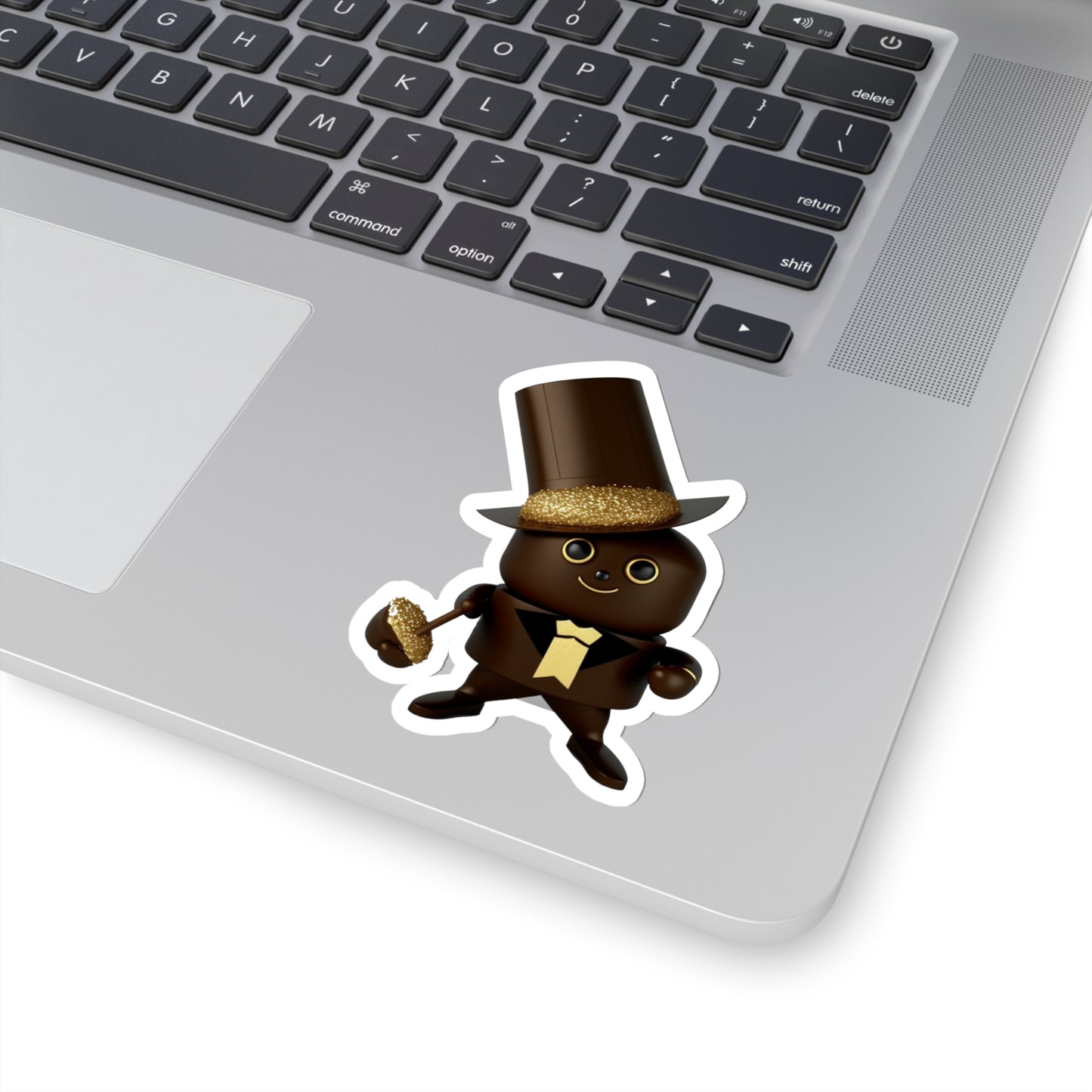 ChocoHero: The Sweetest Superhero Sticker!
